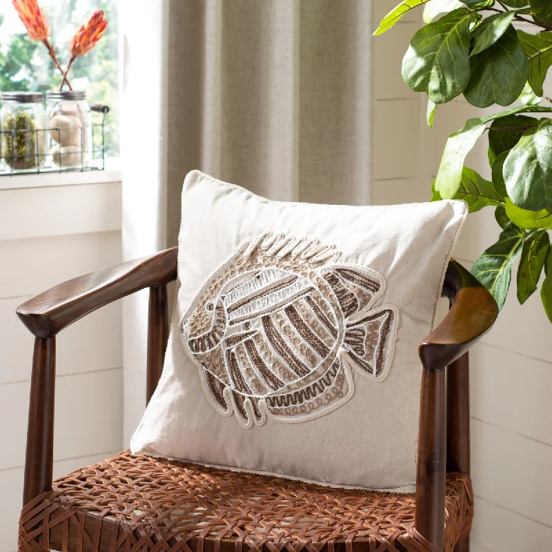 Safavieh Felina Fish Pillow