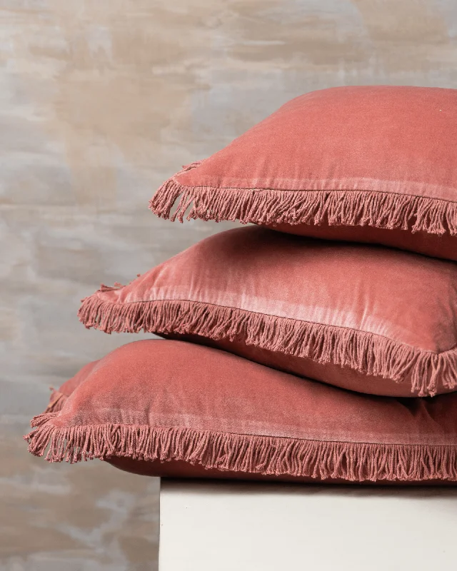 Velvet Cushion | Guava