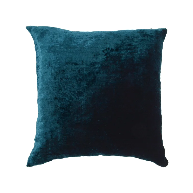 Sapphire | Solid Silk Velvet Collection | Pillow