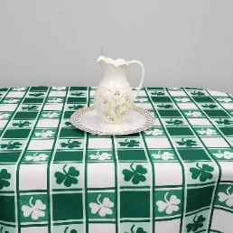 Square St. Patrick's Day Print Tablecloths