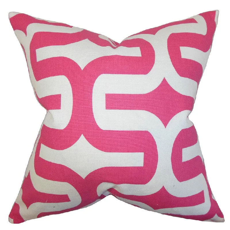 Jaslene Geometric Euro Sham Candy