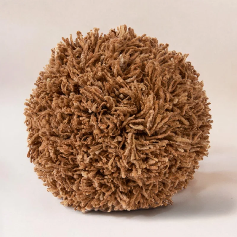 Momo Sandy Wool Pillow by Casa Edel