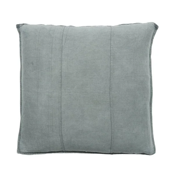 Eadie Lifestyle Luca Linen Silver Grey Cushion 50cm x 50cm