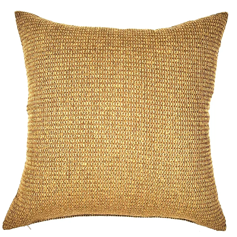 Wheat Bohemian Throw Pillow Cover 22x22