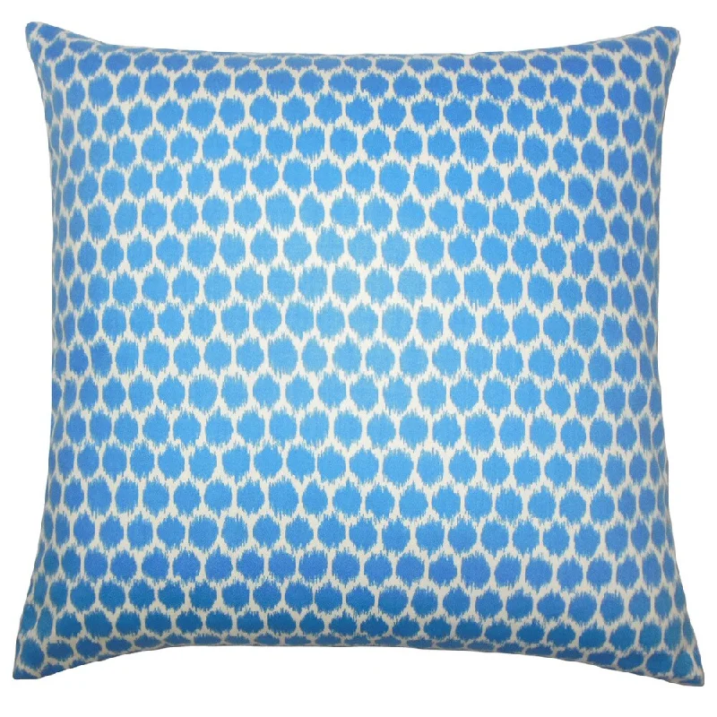 Kaif Ikat Euro Sham Blueberry