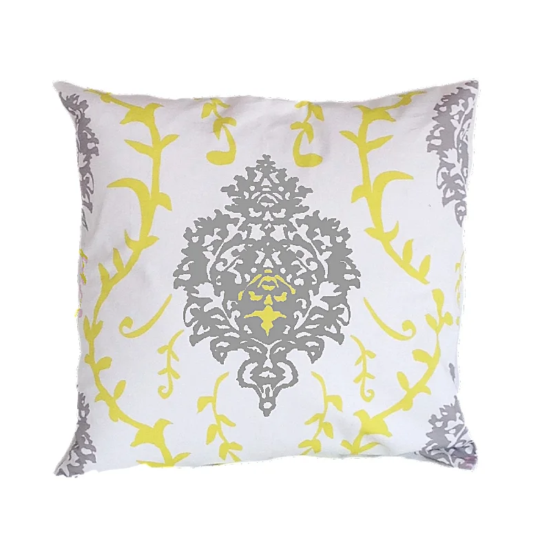 Dana Gibson Yellow Venetto 22" Pillow