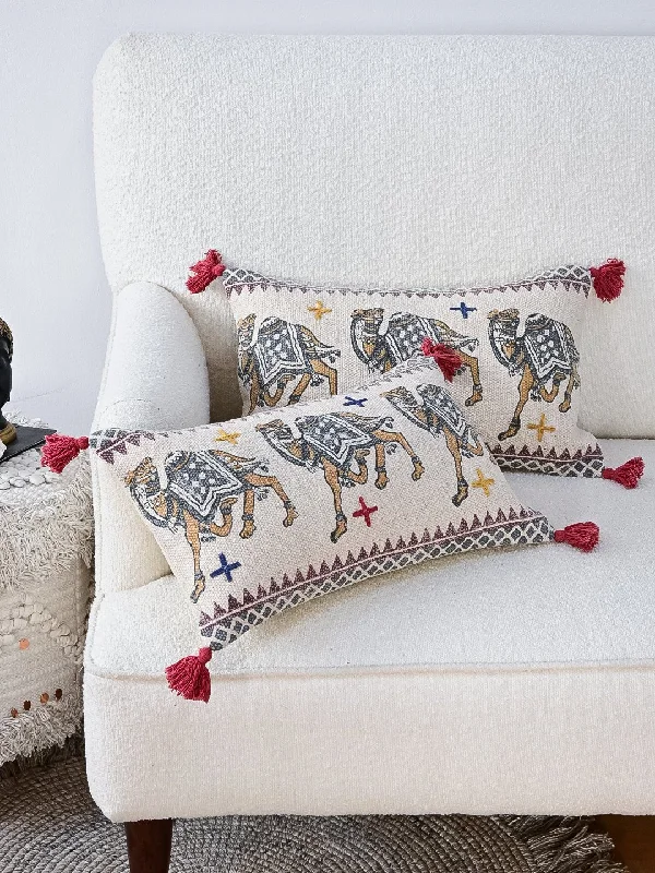 CAMEL - LUMBAR CUSHION COVER