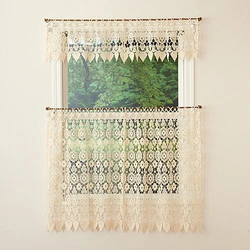 Medallion Macrame Curtains