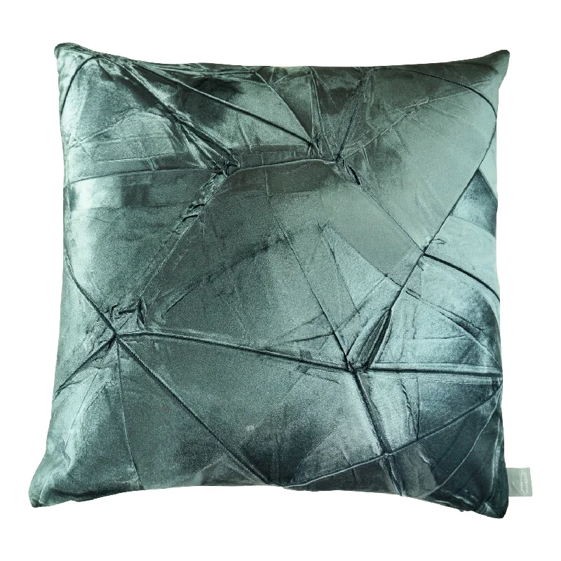 Facet Cinder Signature Velvet Pillows