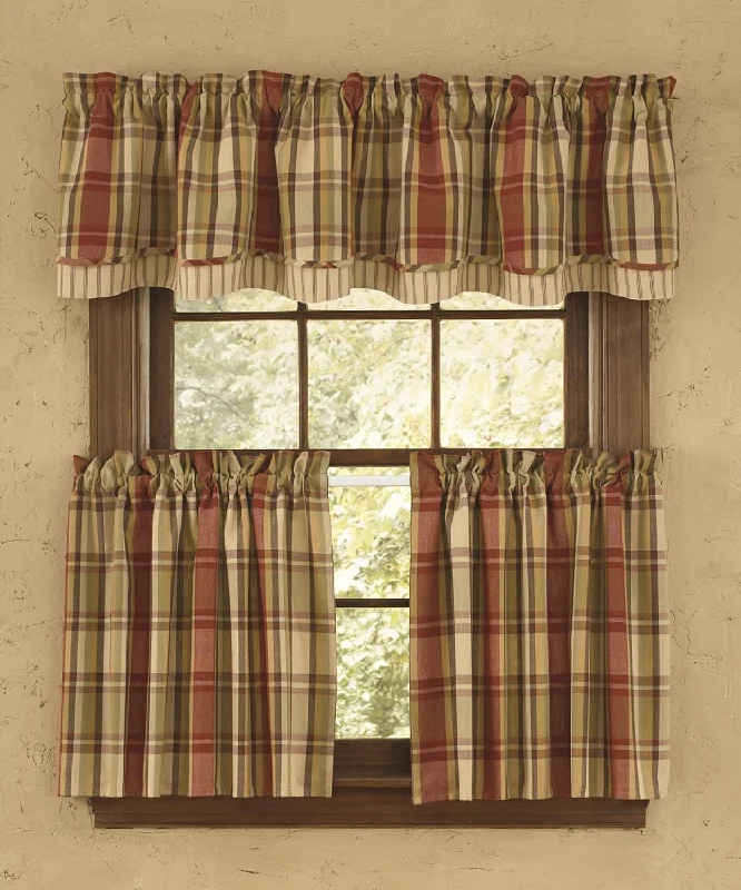 Heartfelt Valance - Lined Layered Park Designs