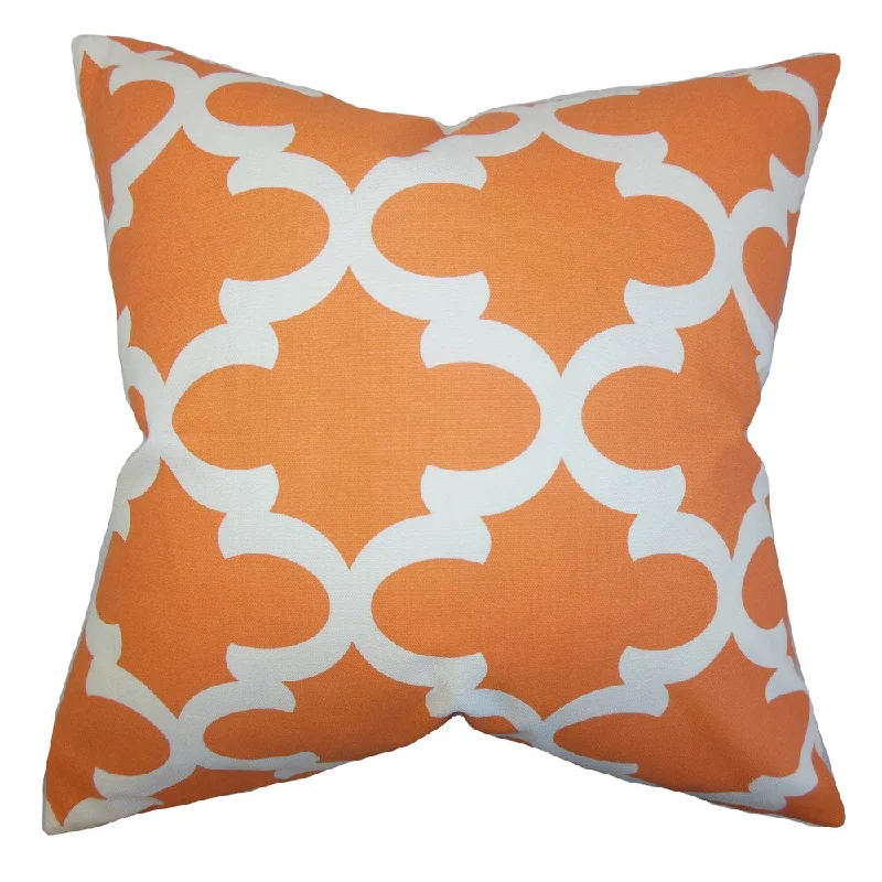 Titian Geometric Euro Sham Orange