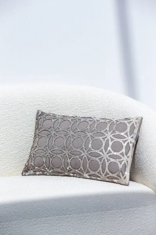 Sequined Patterned Cushion With Filler (30x50 CM)