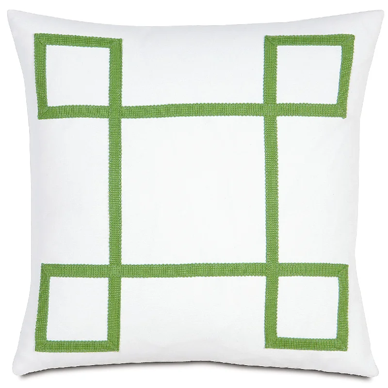 Rainforest Bamboo Outdoor Throw Pillow Cover 18x18