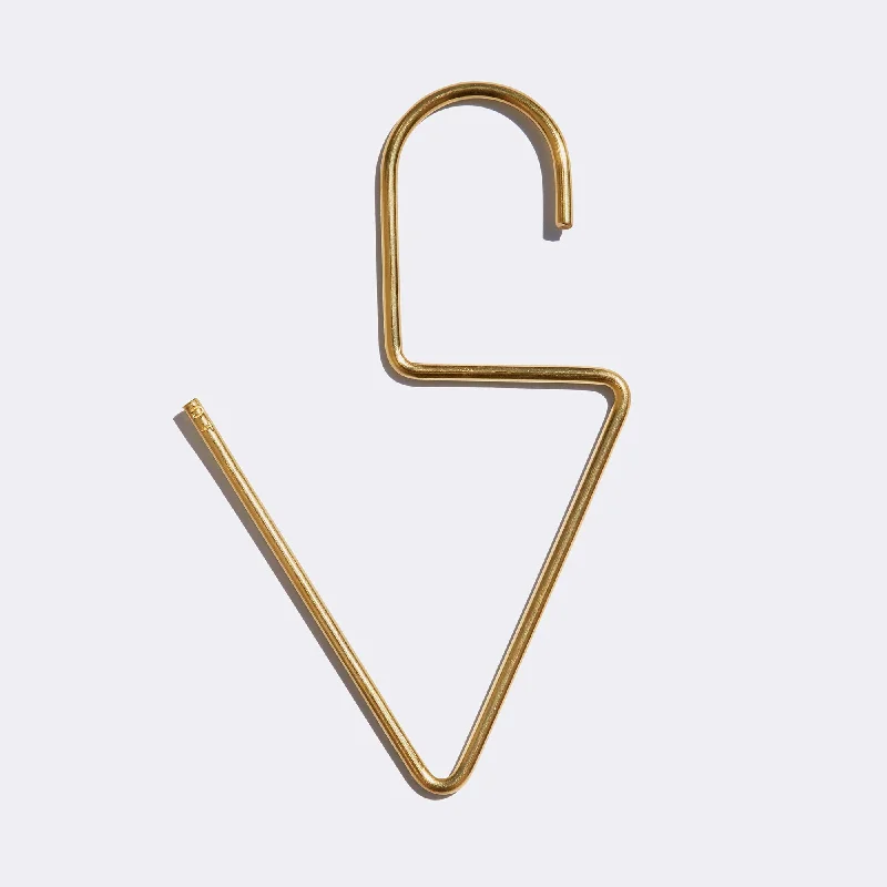 Venice Hook Brass