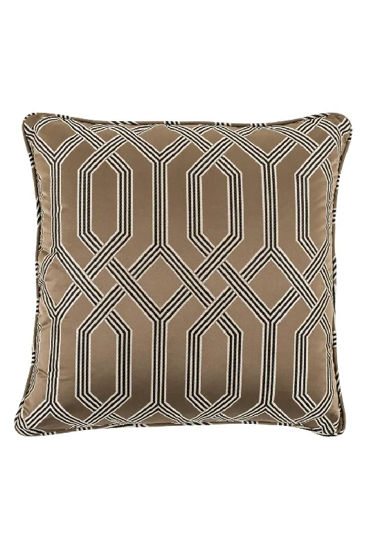 Square Brown Pillow 60cm | Eichholtz Fontaine