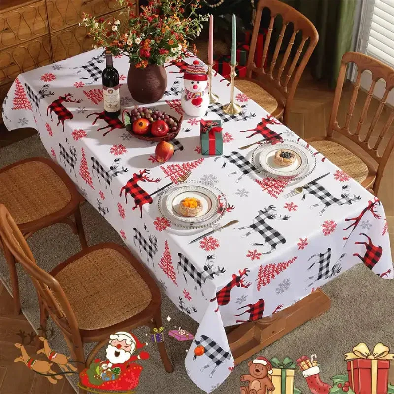 Christmas Table Covers for Rectangle Tables