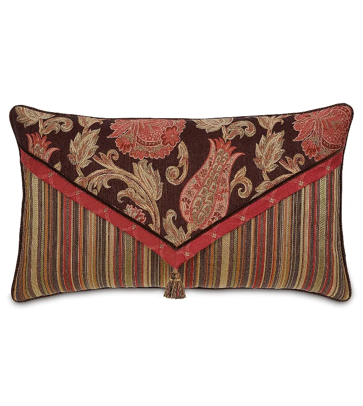 Hayworth Envelope Lumbar Pillow Cover 15x26