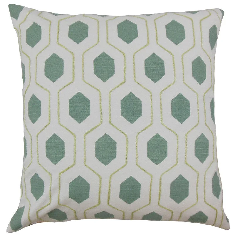 Flynn Geometric Euro Sham Spa