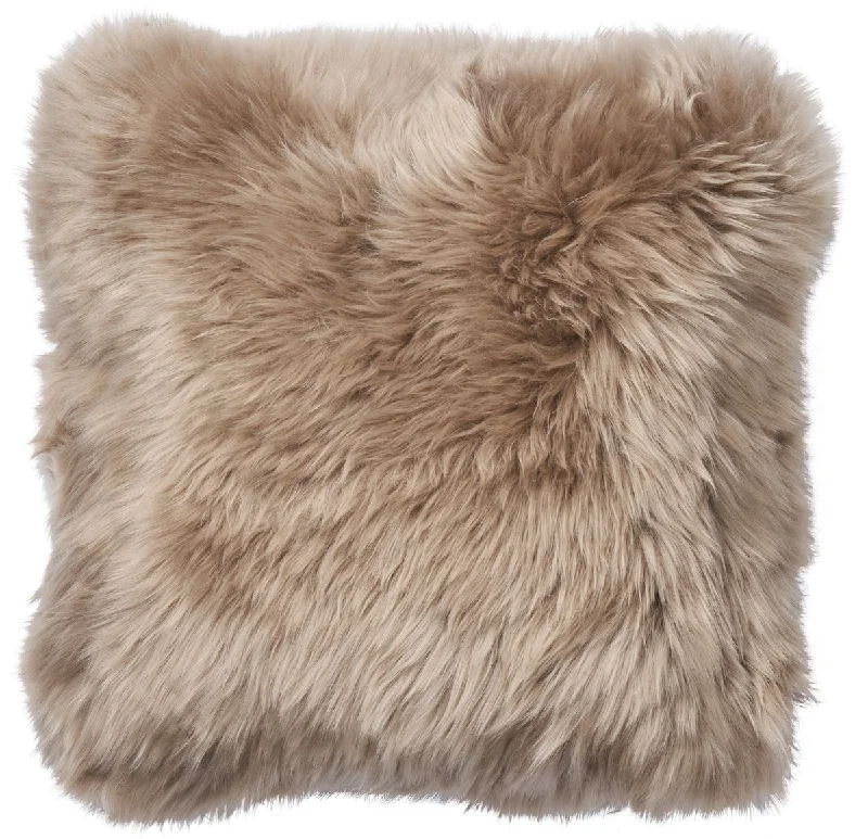 Long-Wool Sheepskin Cushion | Double Sided | 56x56 cm | 40x40 cm