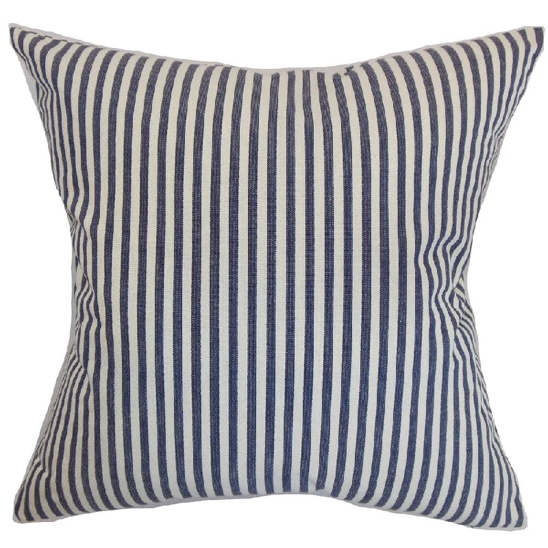 Neptune Stripes Euro Sham Marine