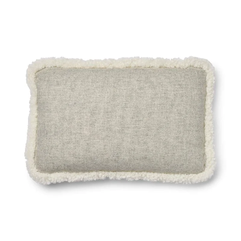 Short-Wool Sheepskin Cushion | SW trim | 34x52 cm