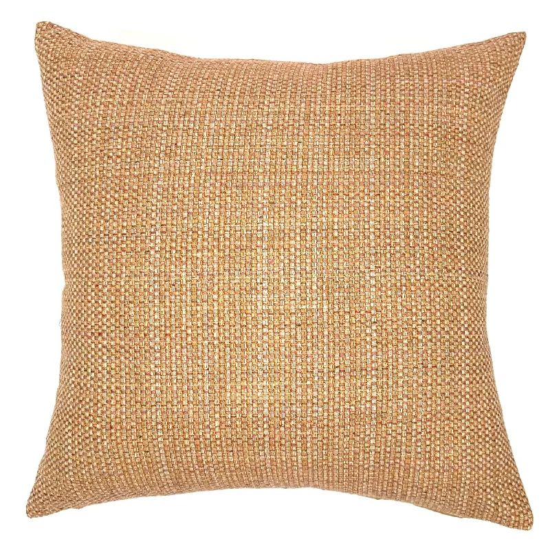 Orange/Pink Farmhouse Throw Pillow Cover 22x22