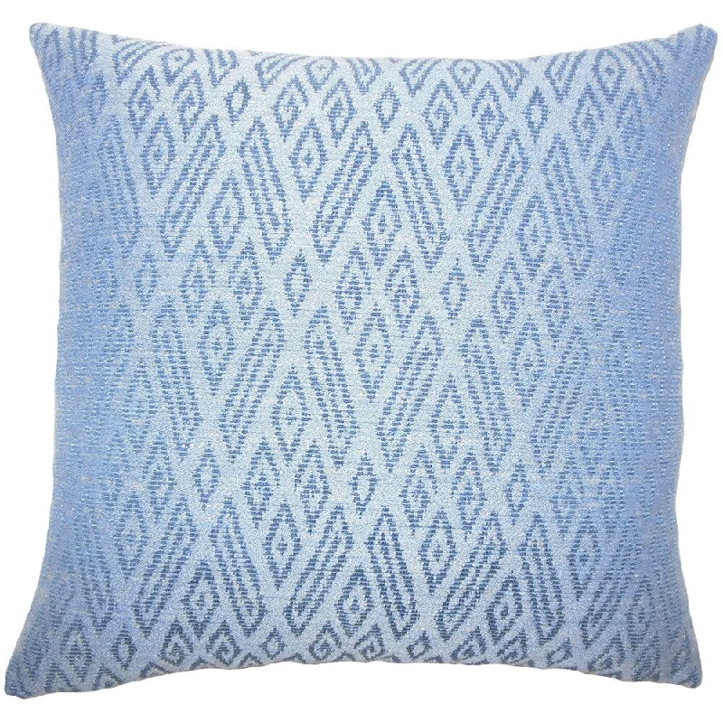 Gaphna Ikat Euro Sham Lapis