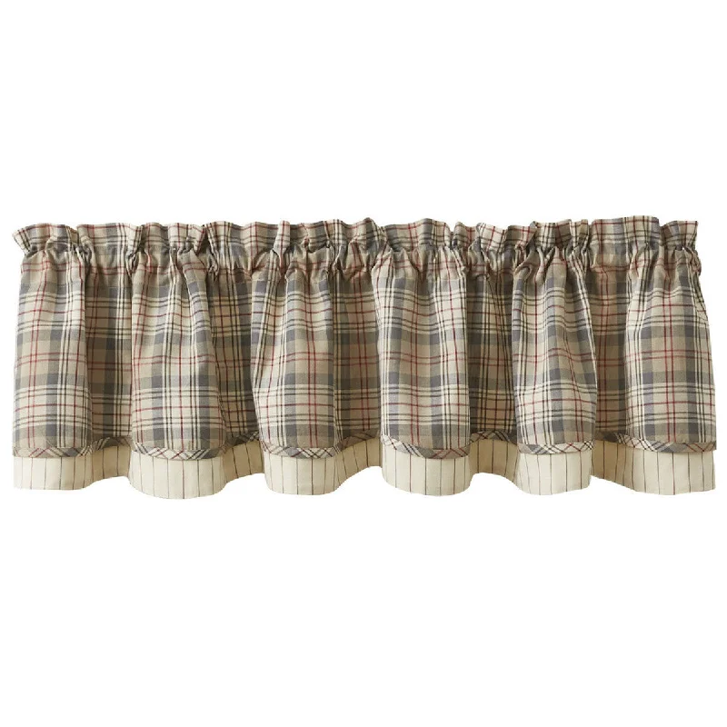 Gentry Valance - Lined Layered Park Designs