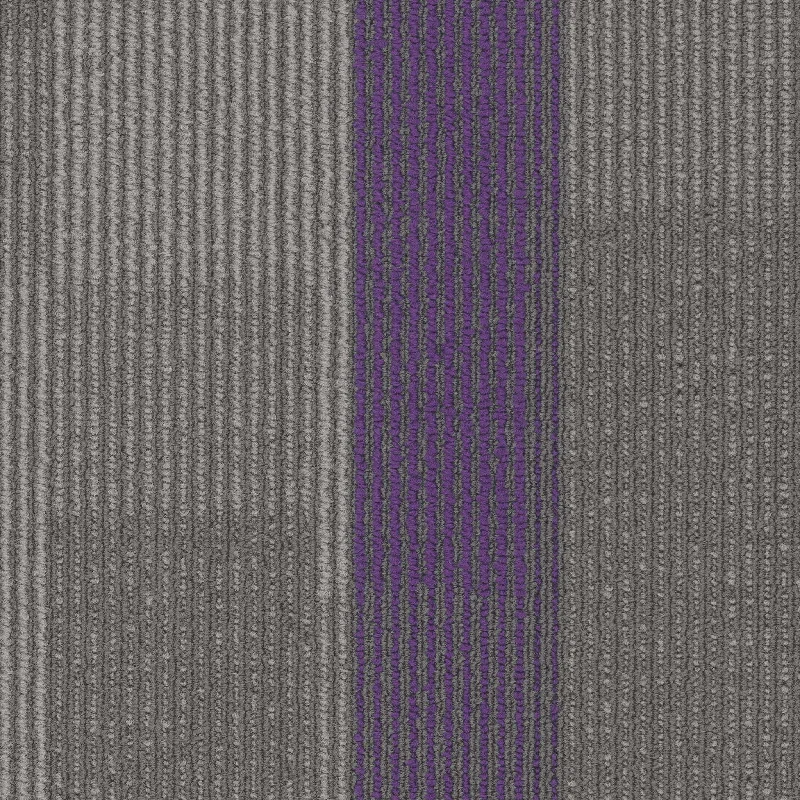 Pentz Carpet Amplify Plank 7053P-3136 Royal Purple 12" x 48" (55.98 SF/Box)