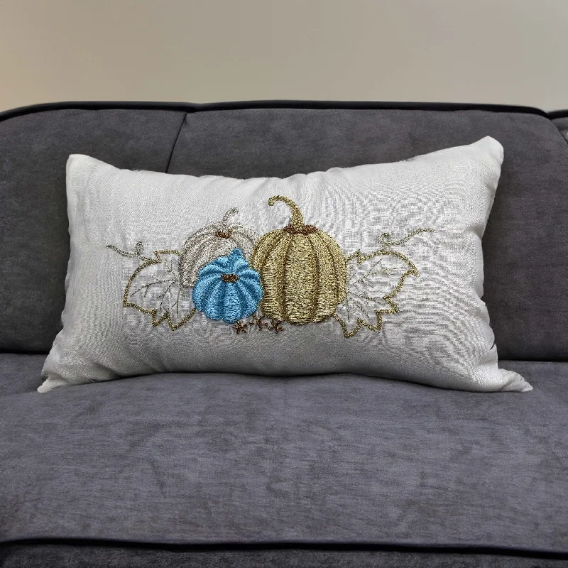 Velvet Pumpkin Pillow Cover, Fall Decor