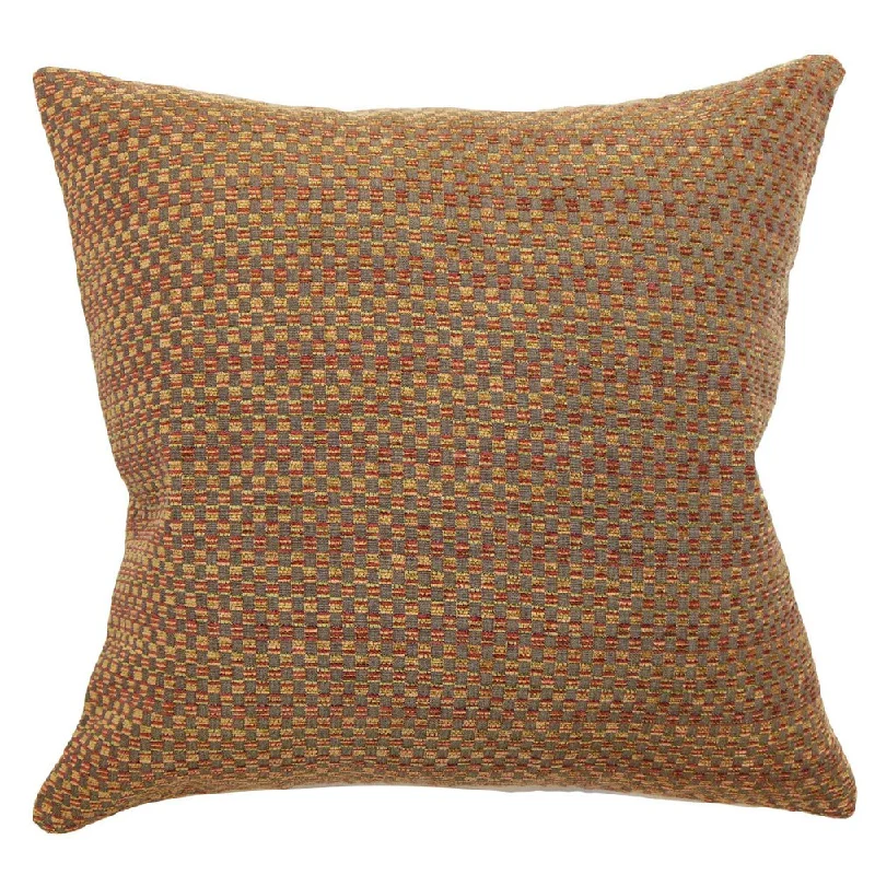 Saenu Weave Euro Sham Brown