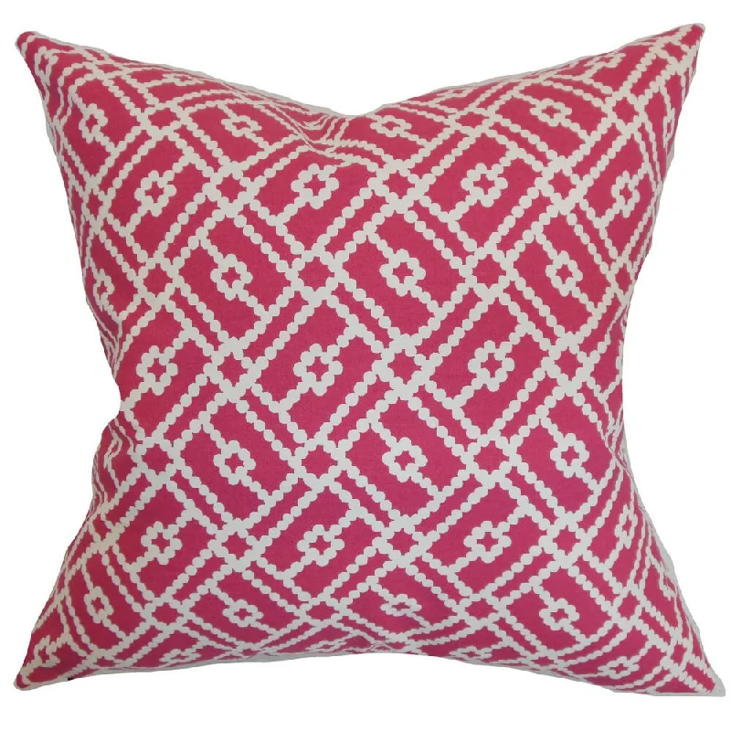 Majkin Geometric Euro Sham Azalea