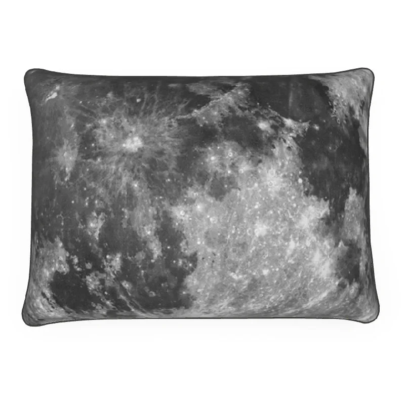 Luxurious Cosmos Collection Velvet Sofa Pillow Cushion -  Moon