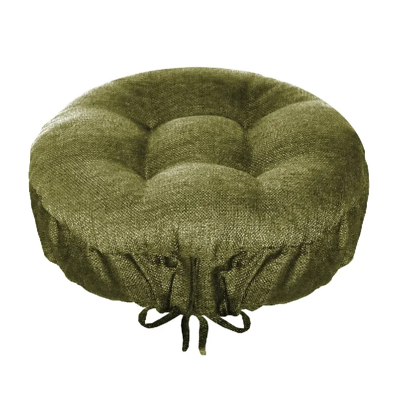 Rave Sage Green Bar Stool Cover with Adjustable Drawstring Yoke