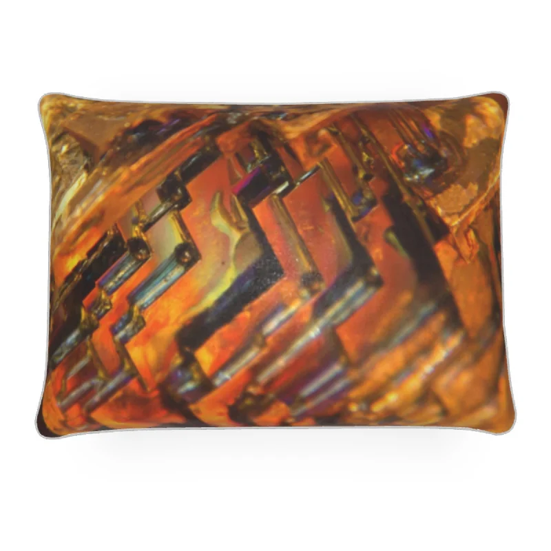 Crystal Therapy Luxurious Rectangle Sofa Velvet Cushion - Bismuth