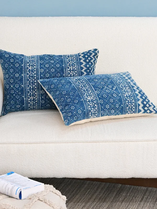 LAZULI-LUMBAR CUSHION COVER