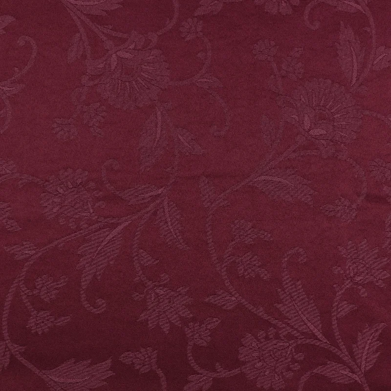 Tablecloth Fabric - Coventry - Floral - Wine