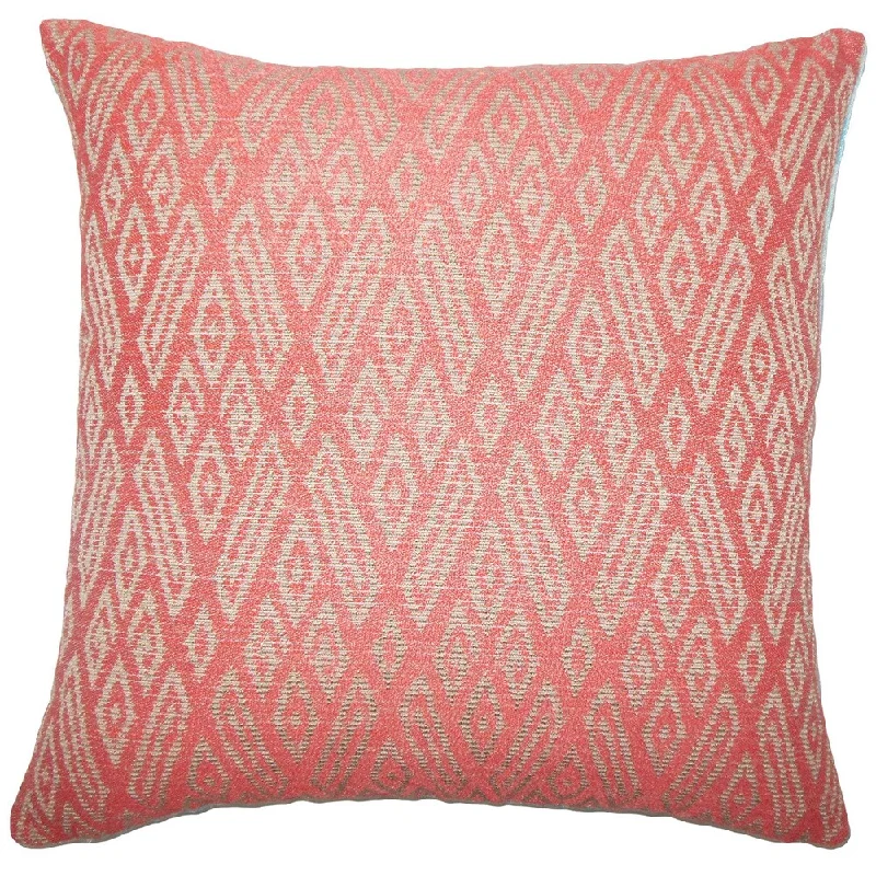 Gaphna Ikat Euro Sham Cayenne