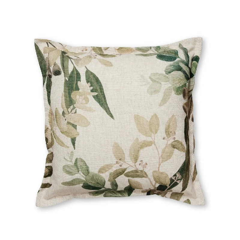 Madras Link Franklin Green Gum Cushion 50cm